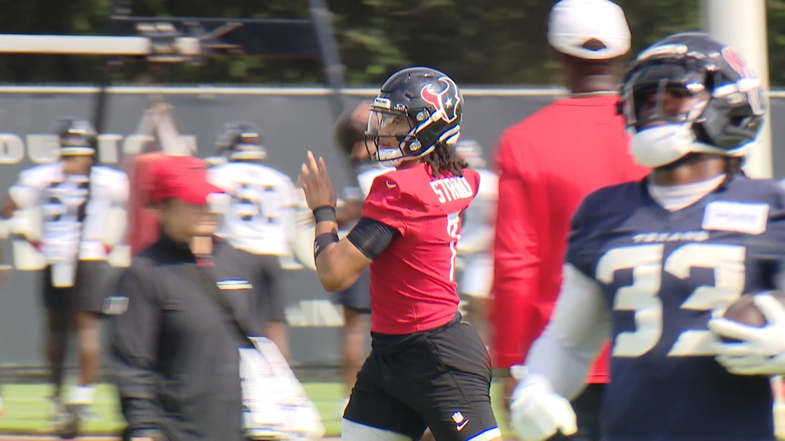 C.J. Stroud returns to Texans minicamp, dispels surgery rumors | khou.com