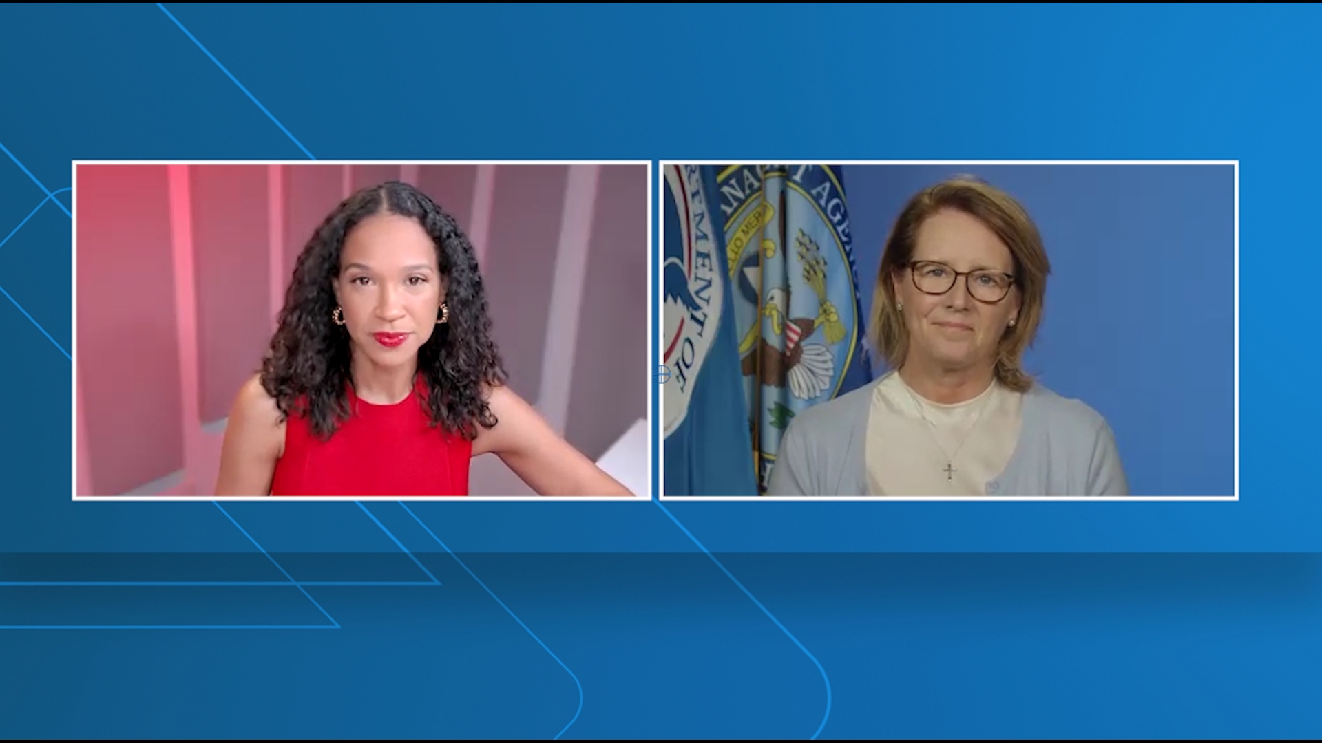 KHOU 11's Mia Gradney talks to U.S. Federal Emergency Management Agency Administrator Deanne Criswell about the federal response to Beryl.