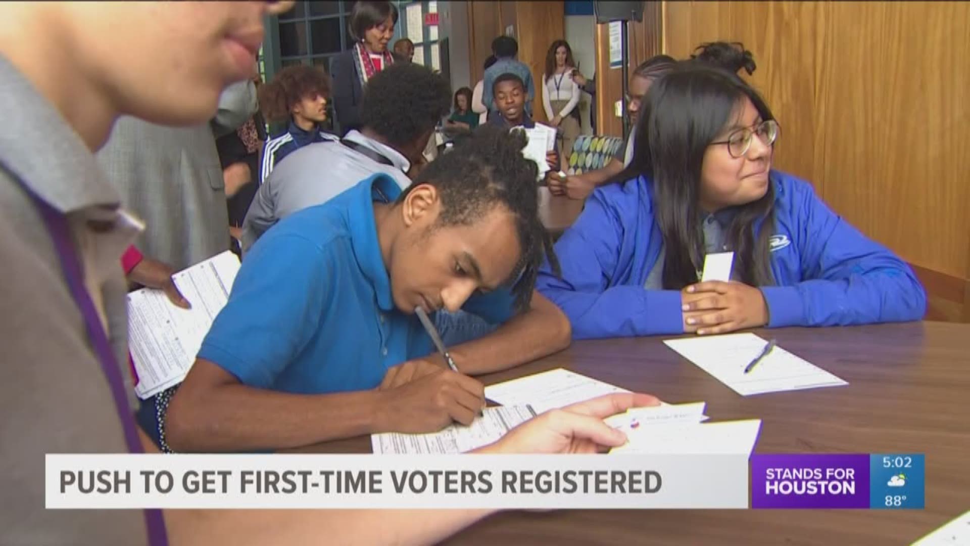 HISD, local organizations push first-time voter ...