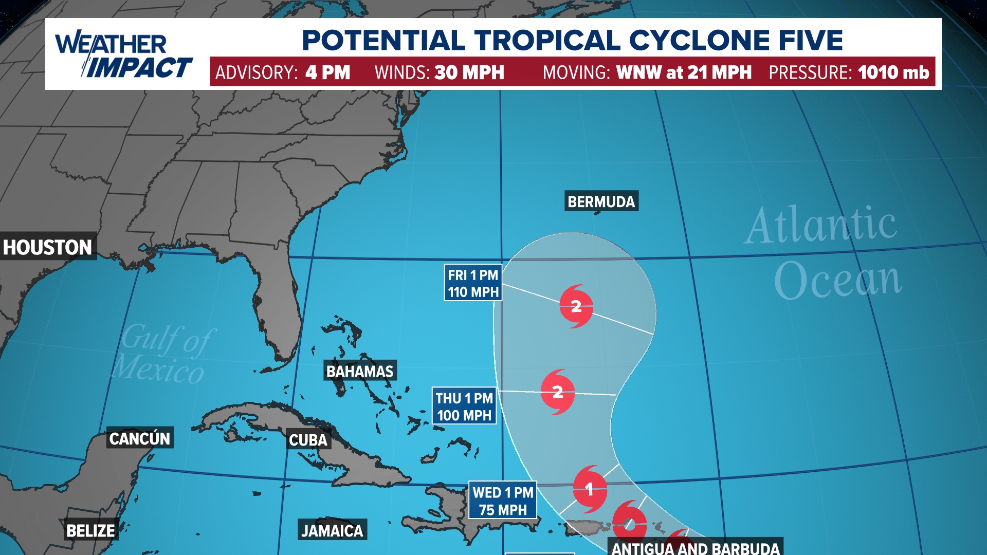 Tracking the tropics: Atlantic tropical wave could develop | khou.com