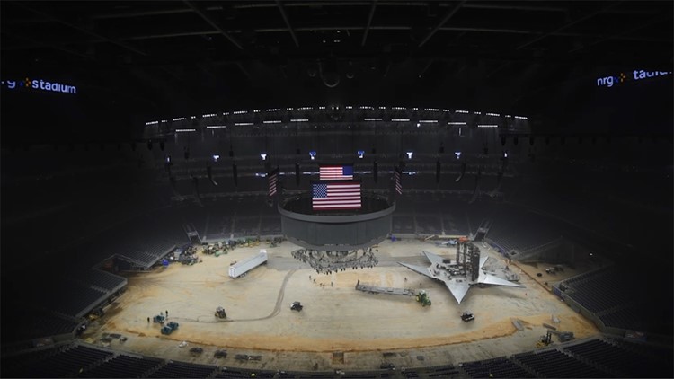 Watch: Time lapse video shows NRG Stadium transform from RodeoHouston to Final Four
