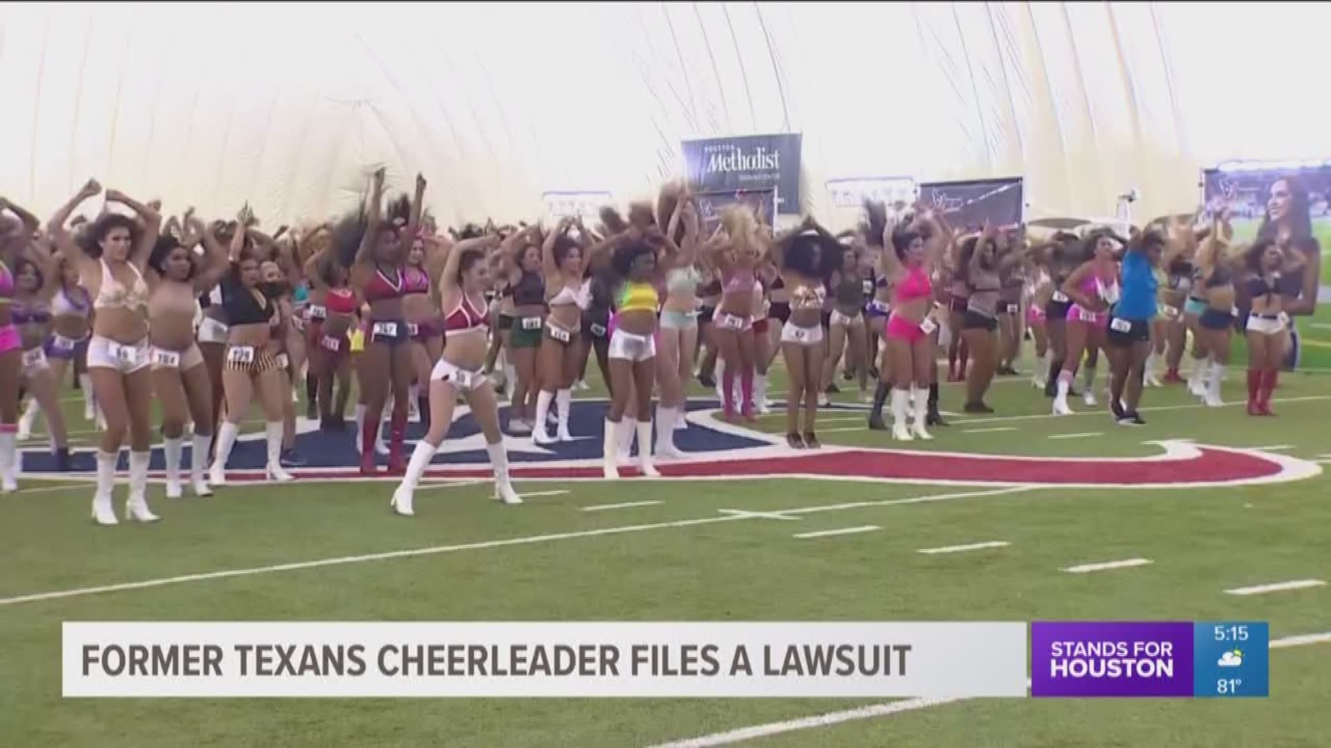 A former Houston Texans cheerleader filed a lawsuit this week claiming she and other women were verbally abused and did not receive fair pay.