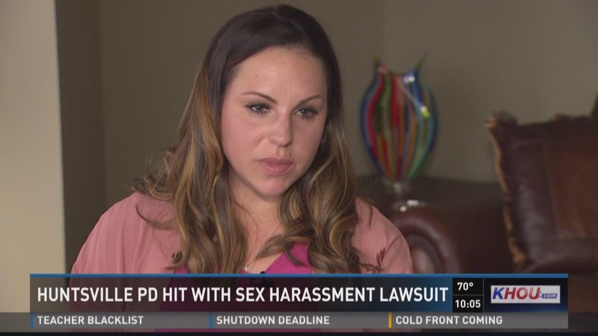 A former officer sued Huntsville Police and its chief claiming they fired a woman in retaliation for filing sexual harassment complaints.