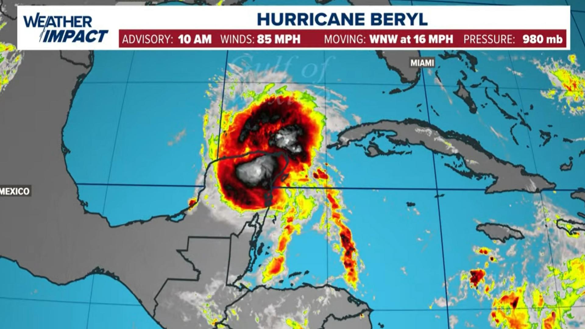 The KHOU 11 weather team is watching what impacts the storm could have on the Texas Gulf Coast.