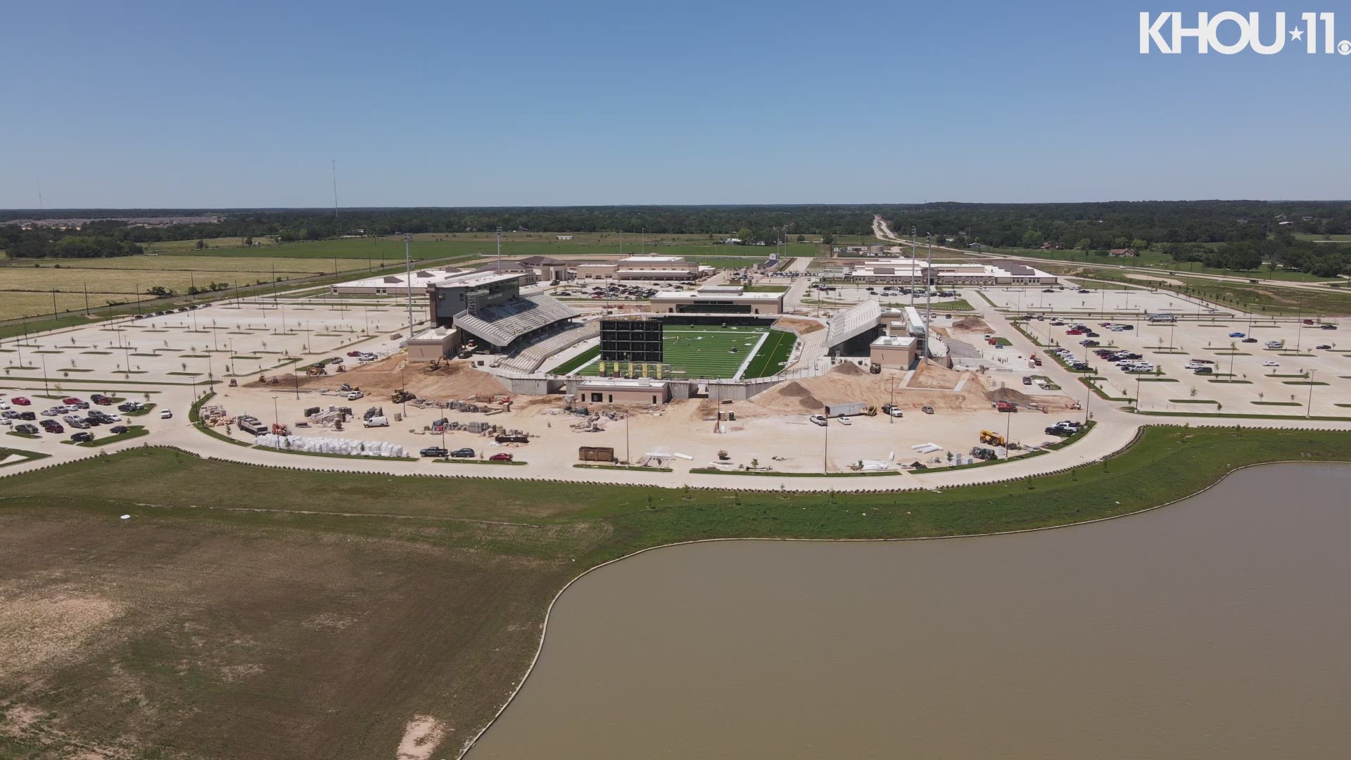 New Tomball ISD football stadium will be finished fall 2021