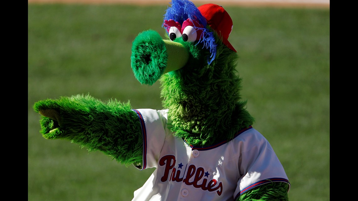 Phillie Phanatic and Pirate Parrot are now friends; here's how the baseball  mascots put differences aside 
