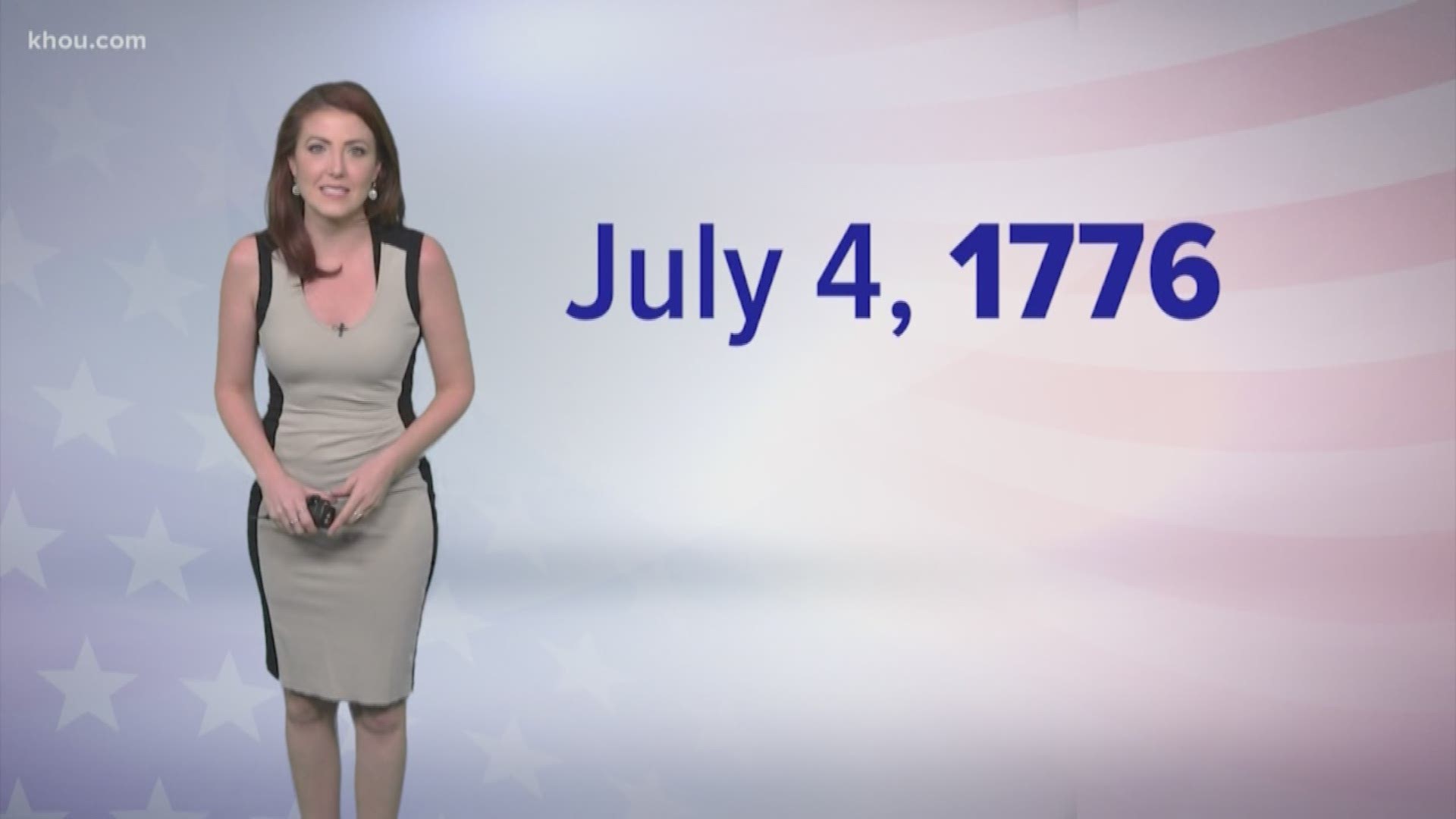 Peep that date on the calendar? It's July 4th, the 4th of July. A quick rewind here from Brandi Smith.