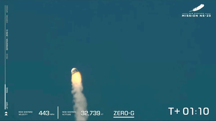 Blue Origin suffers in-flight abort, capsule lands back in Texas