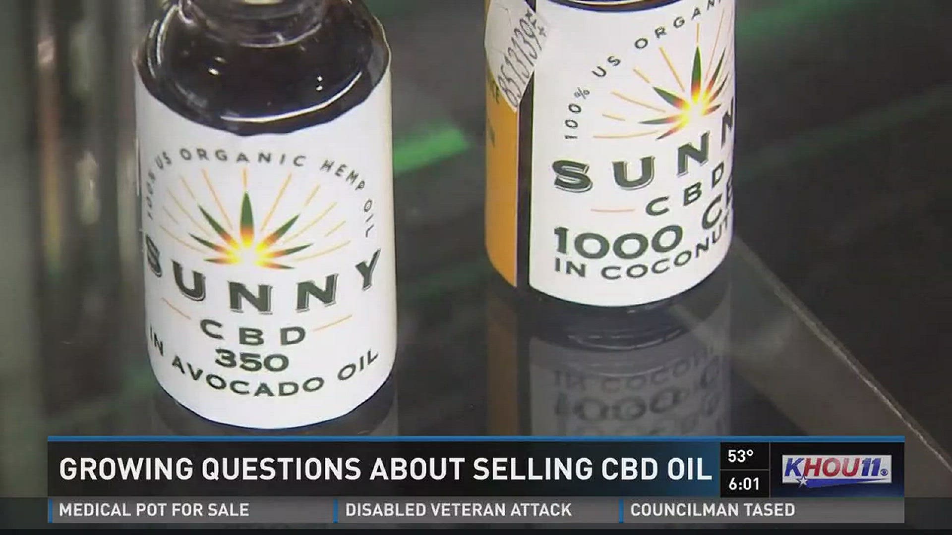 A hemp extract known as CBD oil is selling fast at local Houston-area smoke shops. But the legal ambiguity of CBD oils and extracts has left many government agencies scratching their heads.