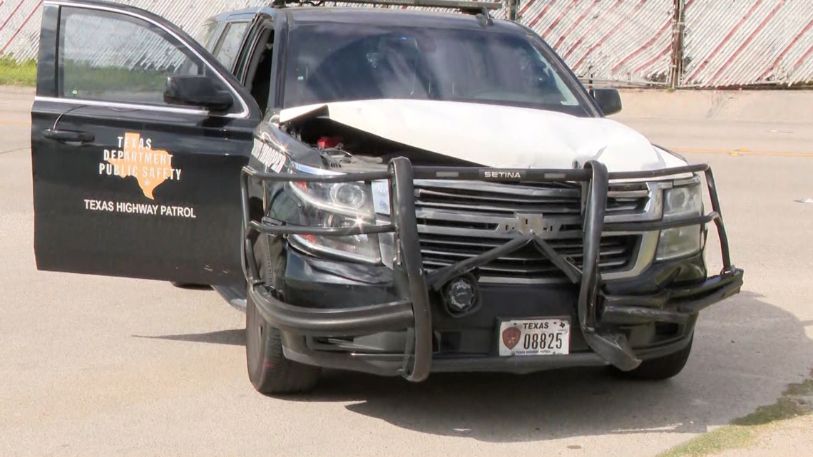 3 hurt in crash with trooper during chase in northeast Harris County ...