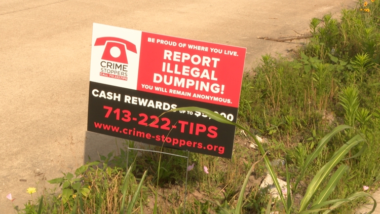 Houston tackles illegal dumping on Buffalo Speedway | khou.com