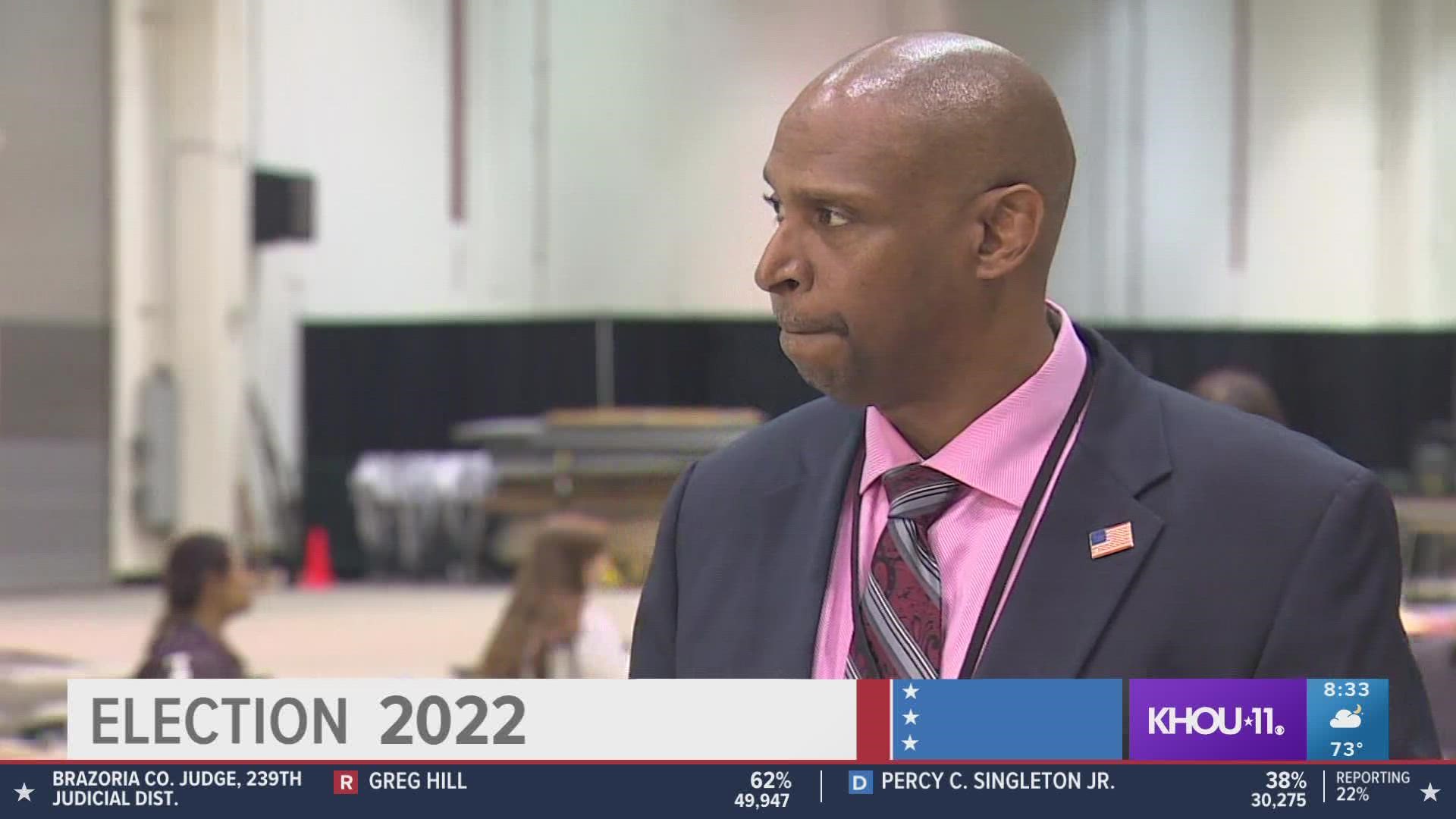 Harris County Elections Administrator Clifford Tatum said a court ruling allowing polling sites in the county to stay open an hour later has been reversed.