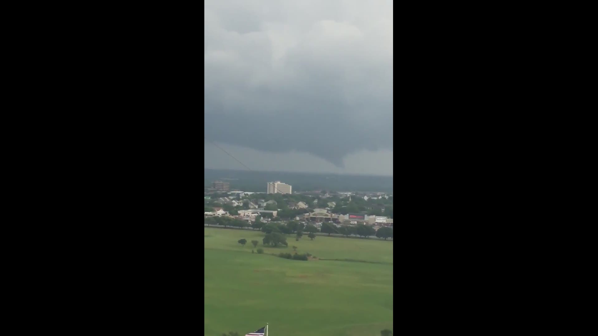 A possible tornado has been reported near Bryan, Texas. This video was sent to KHOU 11 News Wednesday evening from Justin Fierova.