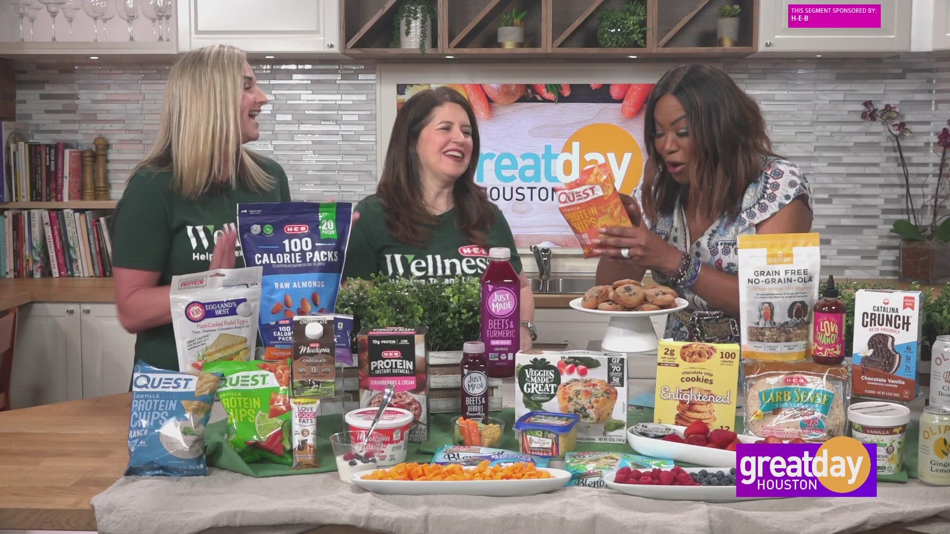 It's International Women's Day and H-E-B Dietician, Stacy Bates and Lisa Helfman join us to share the importance of health and wellness and the products we buy.