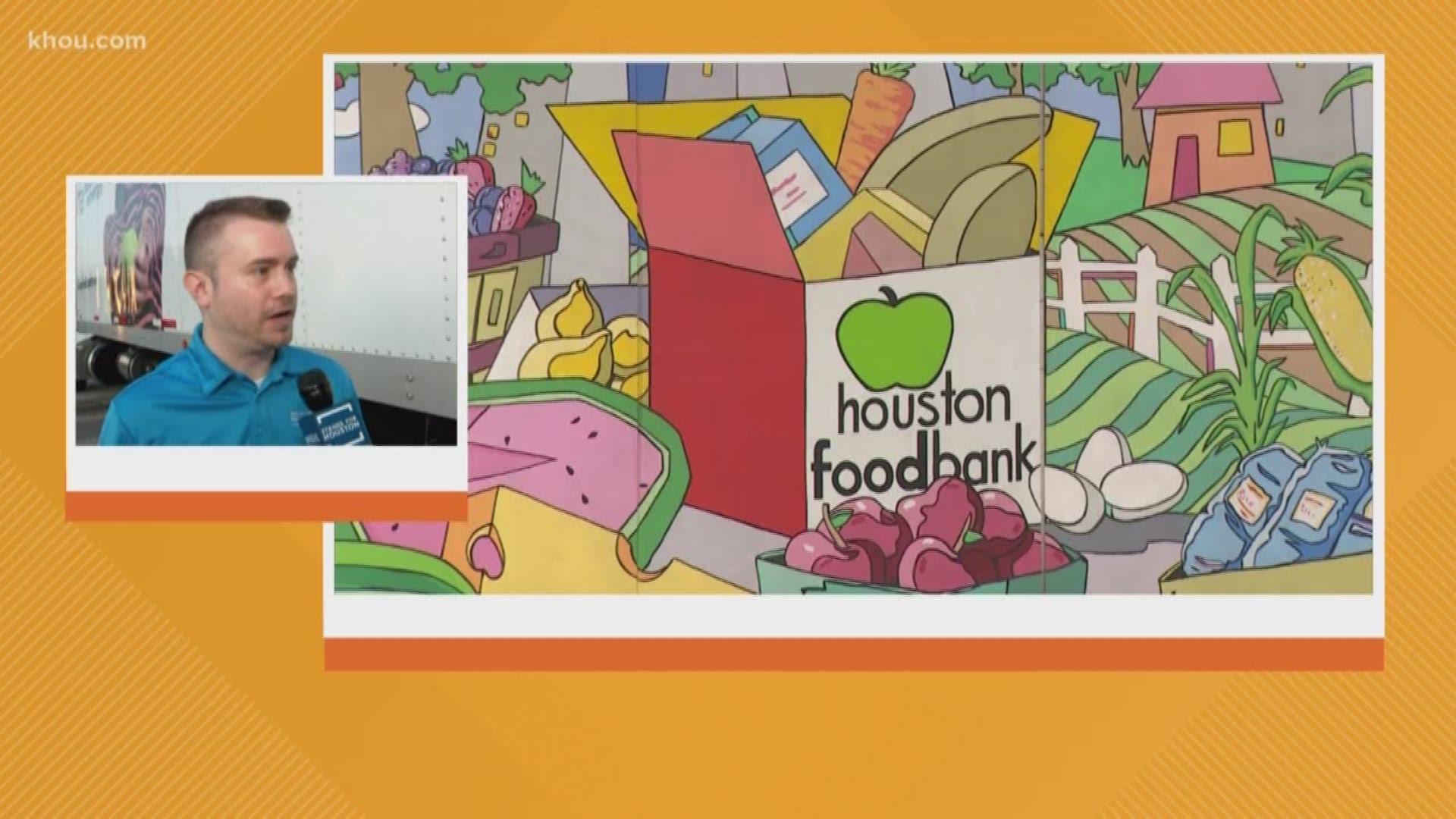 Here at KHOU, we're standing against hunger in Houston, and we need your help. KHOU 11 is joining forces with the Houston Food Bank to collect food and monetary donations. The goal is to provide 125,000 meals for Houston-area children.