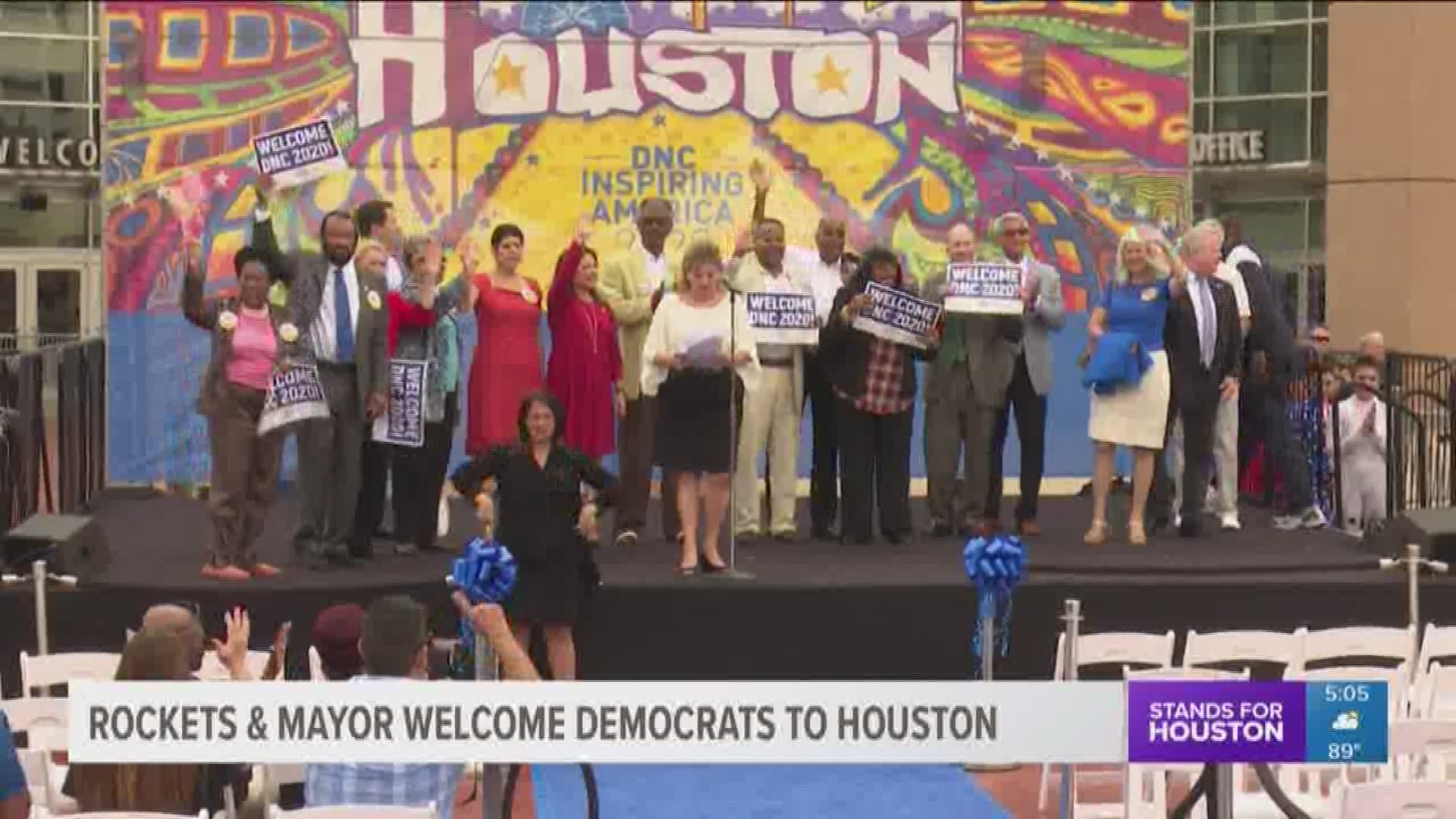 Mayor Sylvester Turner is pulling out all the stops to impress members of the Democratic National Committee in hopes of landing the 2020 convention.