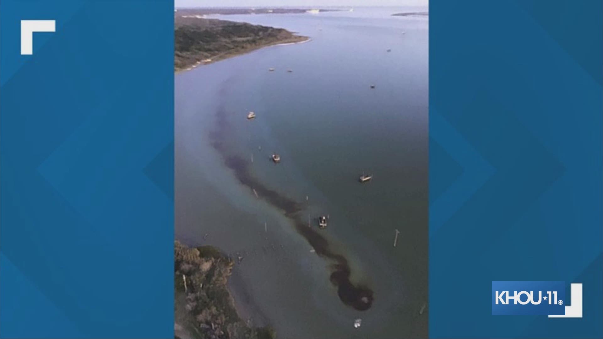 Coast Guard: 630 gallons of crude oil spills in Tabbs Bay khou com Coast Guard: 630 gallons of crude oil spills in Tabbs Bay khou com