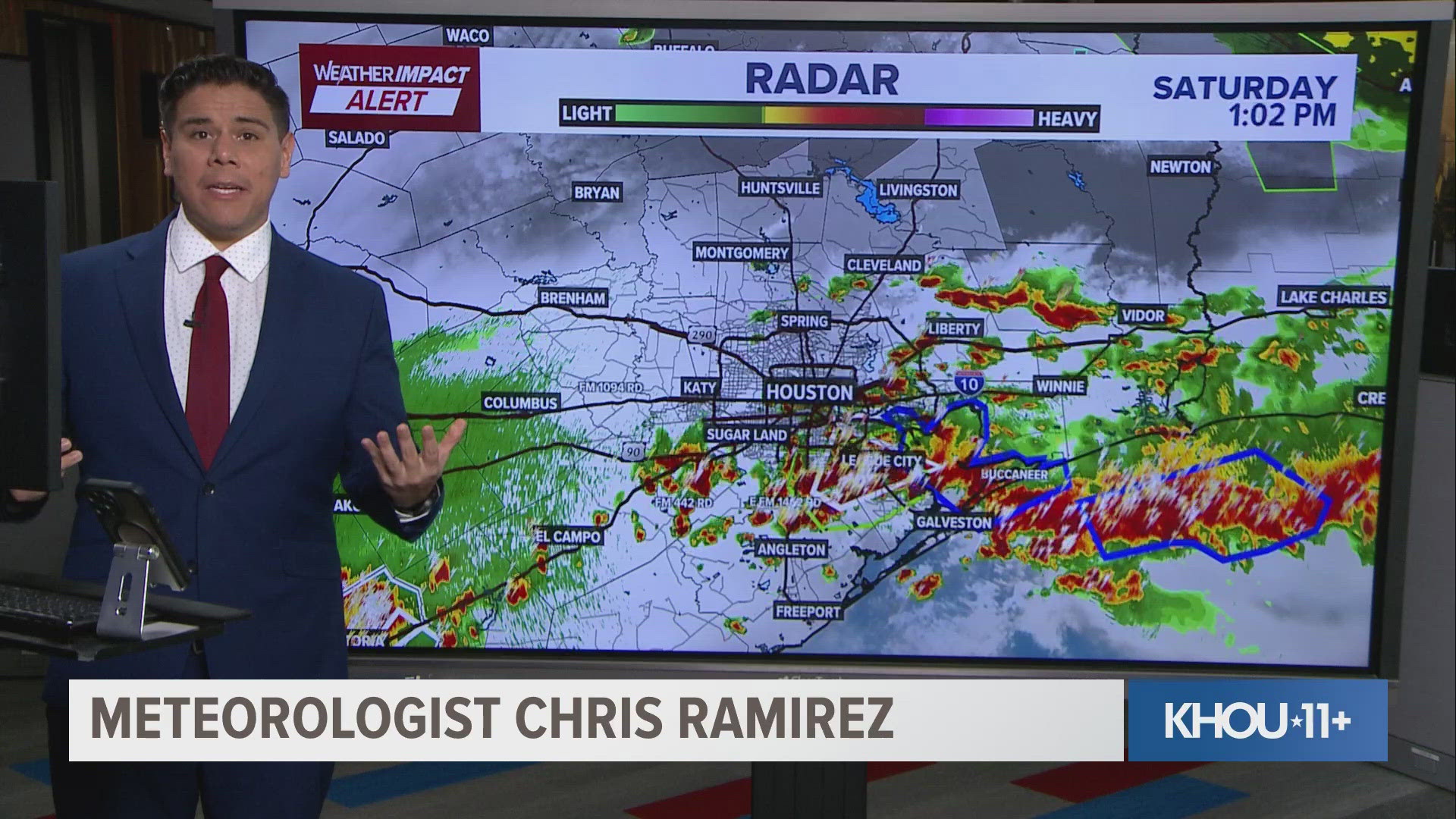 Weather Impact: Tracking the next round of rain and storms pushing into ...