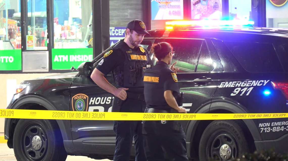 Son in custody after father critically wounded in domestic shooting at northeast Houston gas station