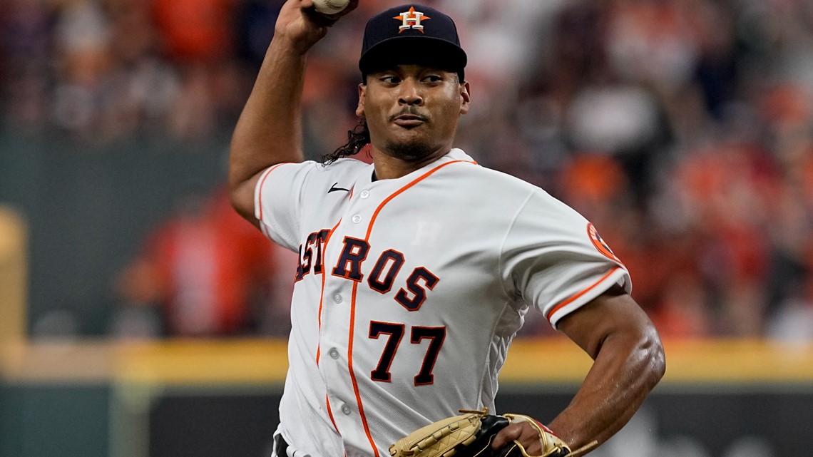 Astros' Luis Garcia sets sights on 2022 with solid spring debut