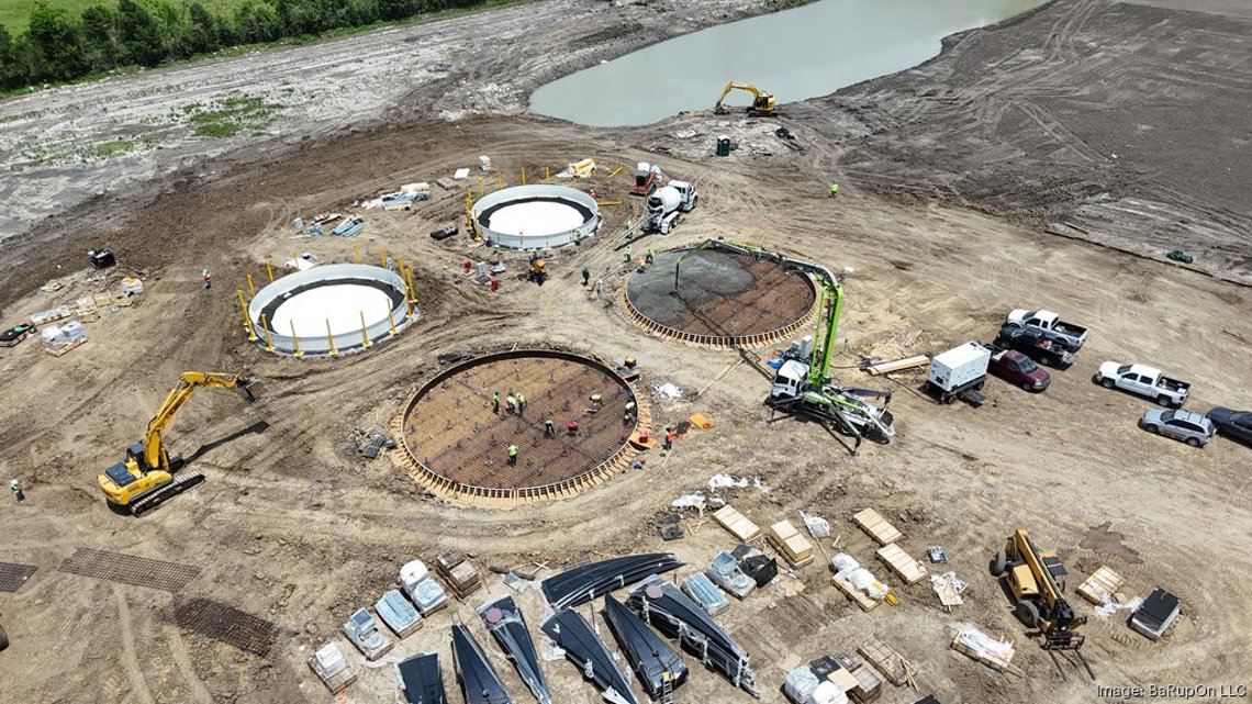 California-based BaRupOn LLC is building a 700-acre campus in Liberty County as part of its plans to open a chemical manufacturing facility.