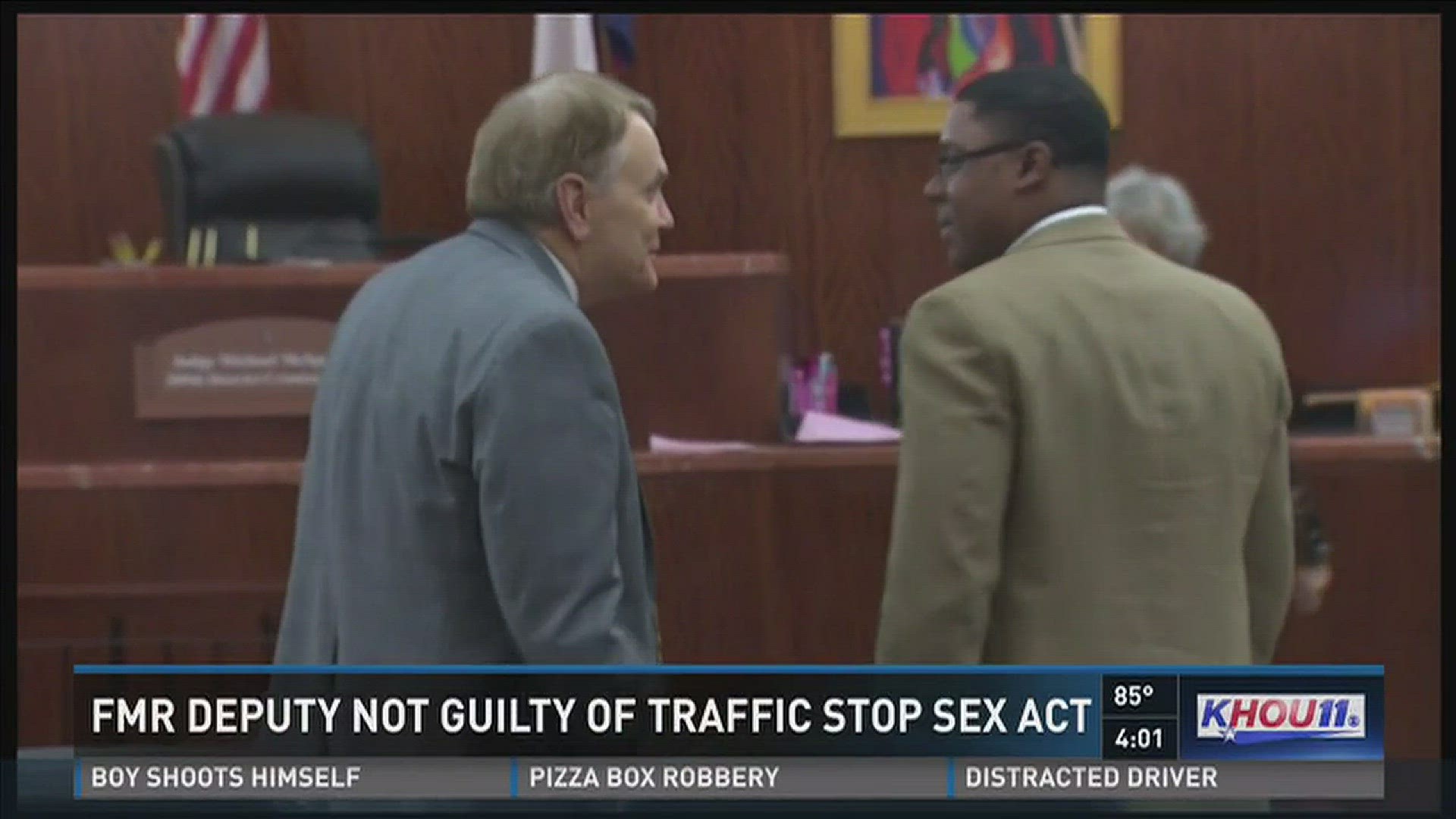 Former deputy not guilty of traffic stop sexual assault