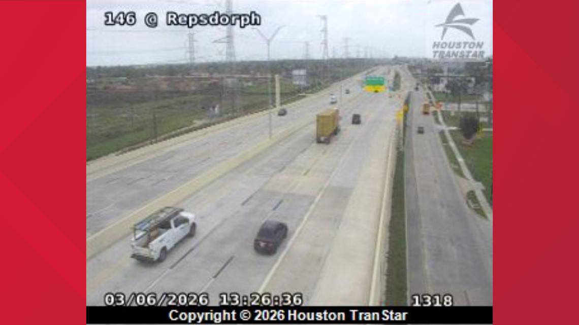 Highway 146 closure near Shoreacres begins Friday for road repairs