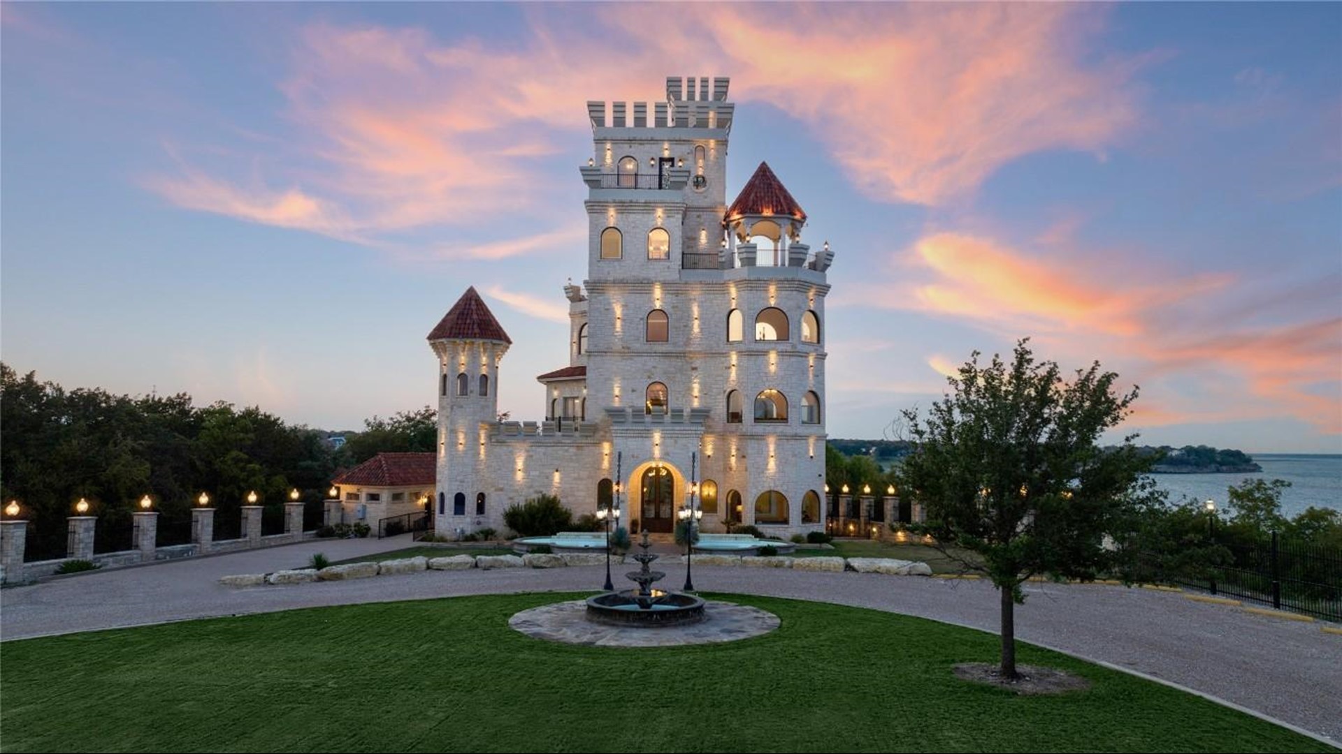 Parsons Castle in North Texas for sale for 5.5M