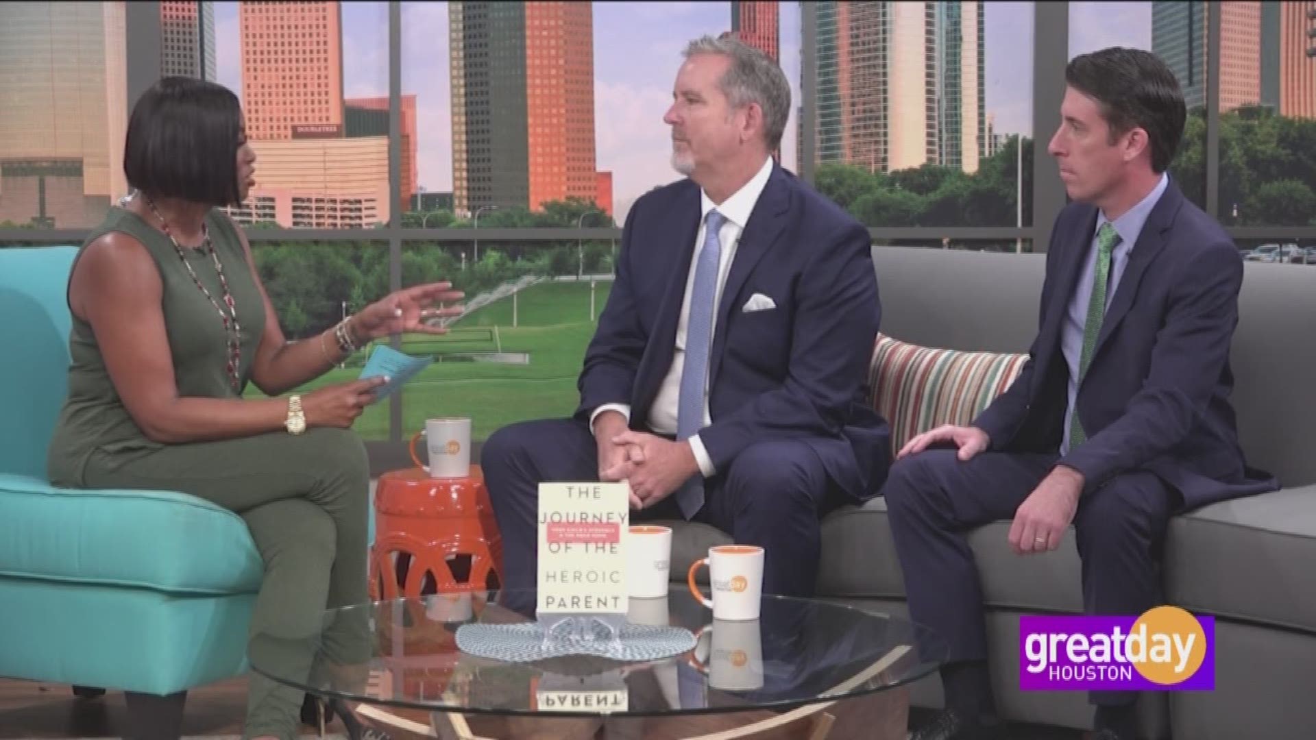 Dr. Jon Stevens from Menninger Clinic and author Brad Reedy, Ph.D, discussed how to raise kids with a healthy sense of self.