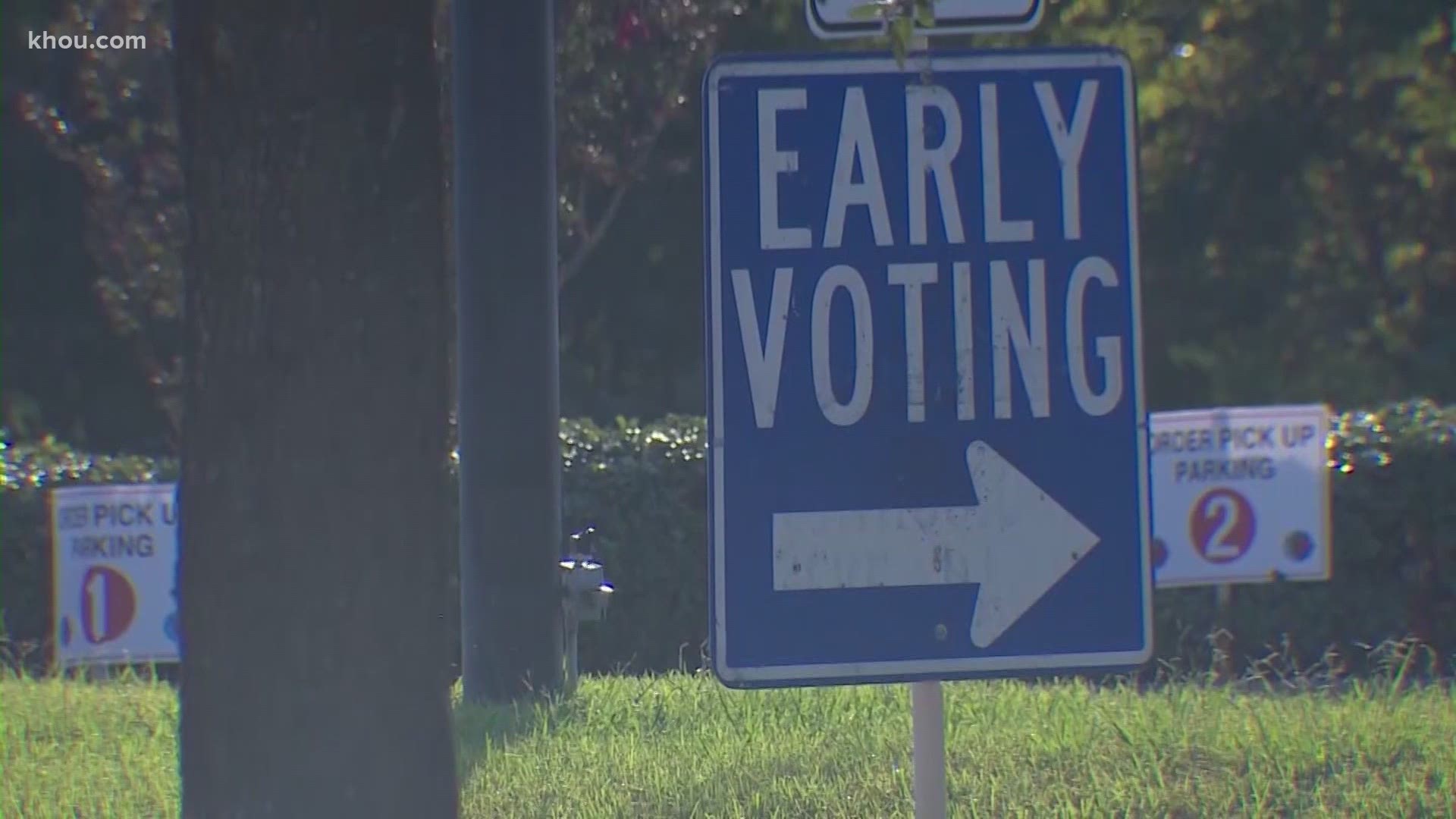 More than 100,000 ballots already cast on Day 1 of early voting with a few hours to go.