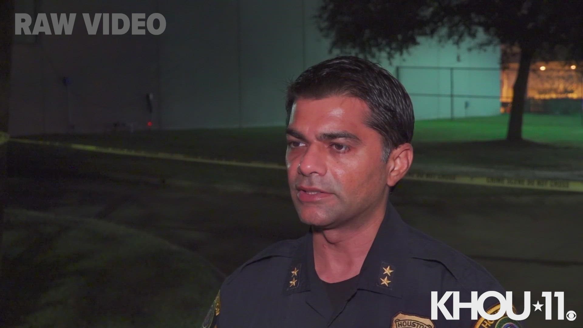 A Harris County Precinct 1 deputy constable shot and injured a teen chase suspect at NRG Park. Houston Police Assist. Chief Yasar Bashir gives update.
