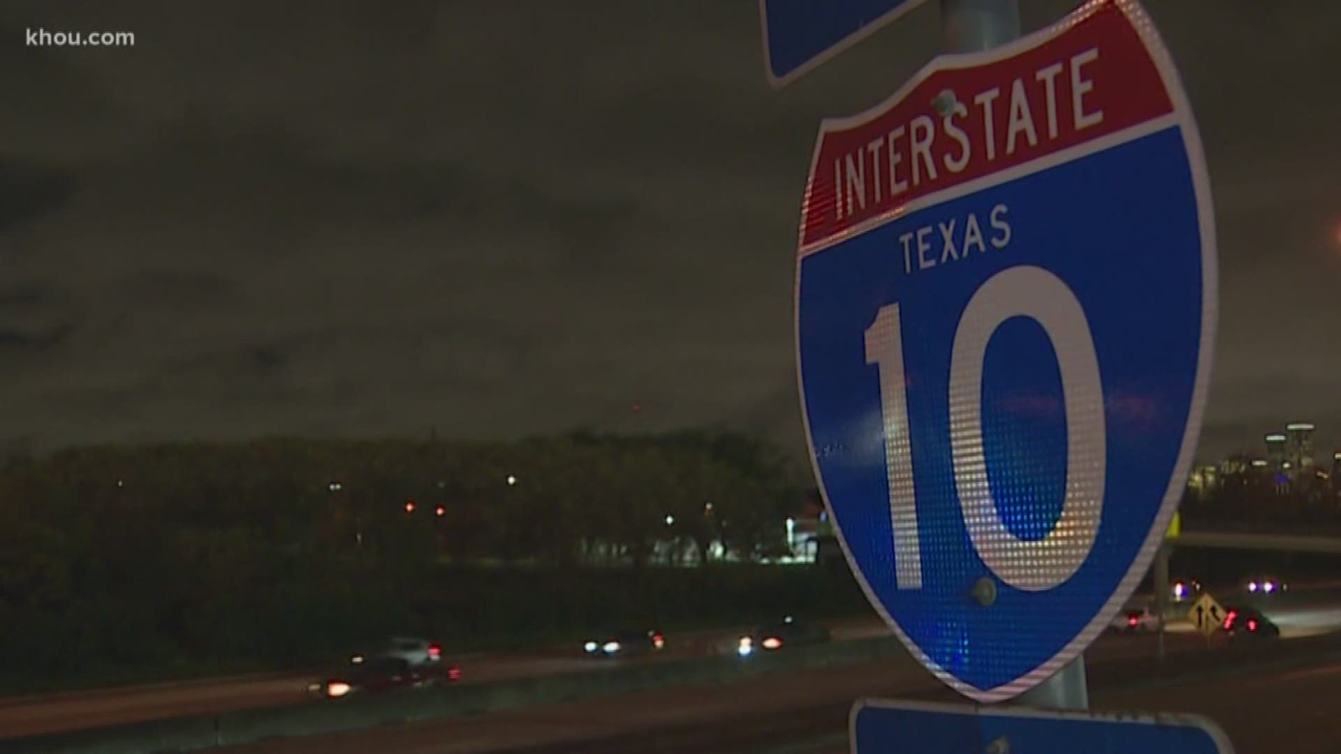 Have drivers passing through Houston's east side on I-10 become the targets of a random shooter?