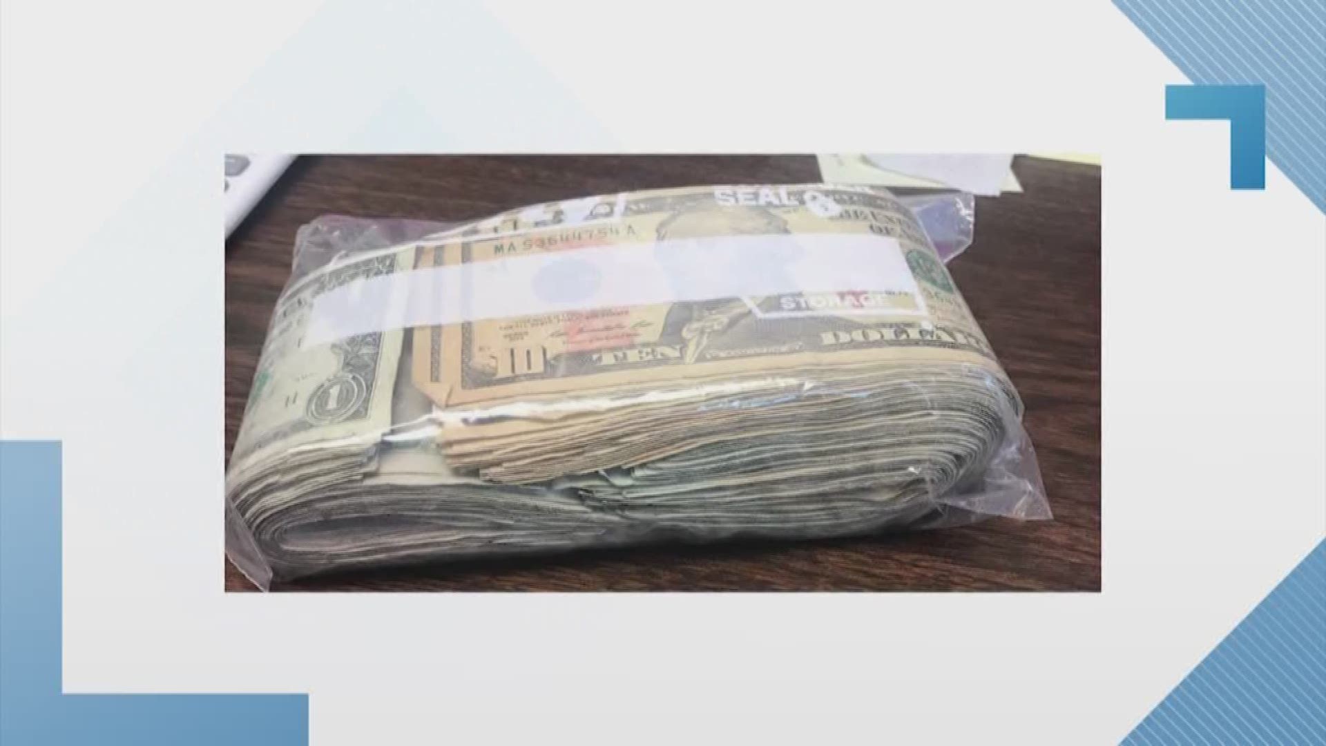 Two Texas Department of Transportation workers found $2,000 on the side of the highway and turned it in.