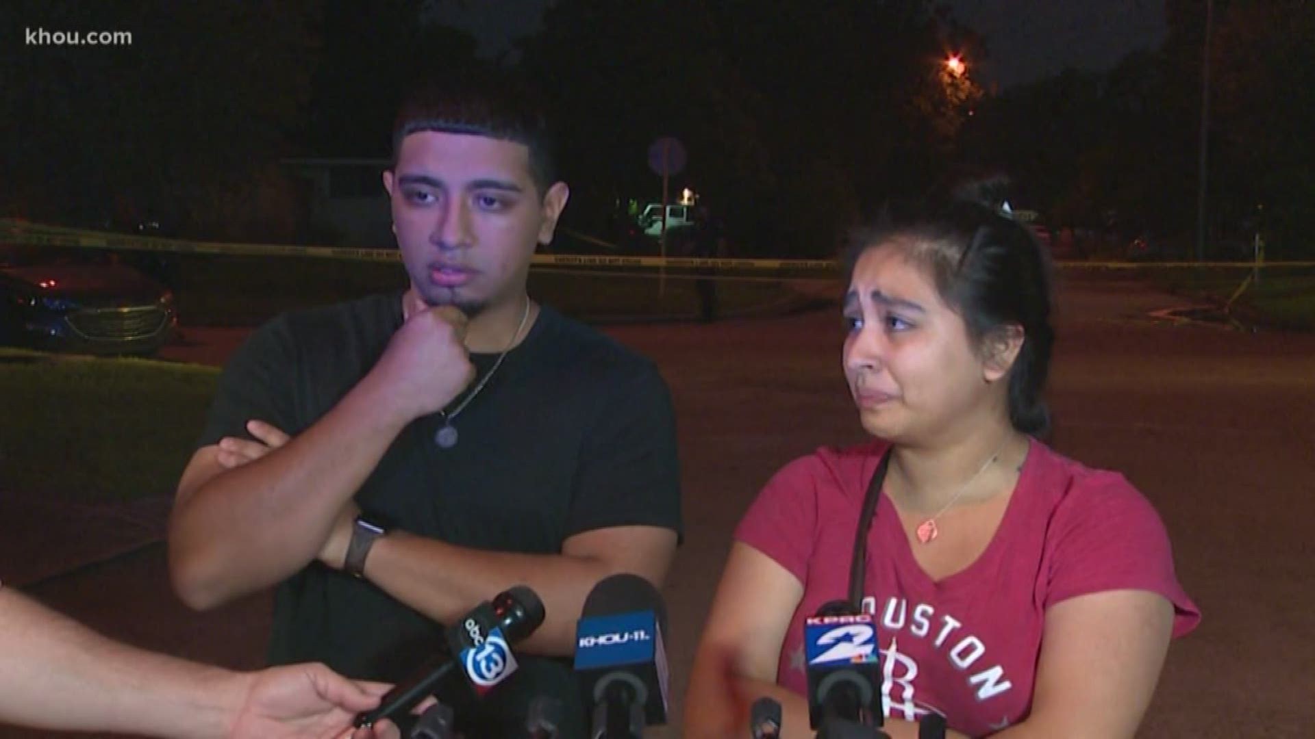 Members of a Houston-area family already planning one funeral are now planning three. Ramiro and Rosalba Reyes were gunned down outside their home overnight.