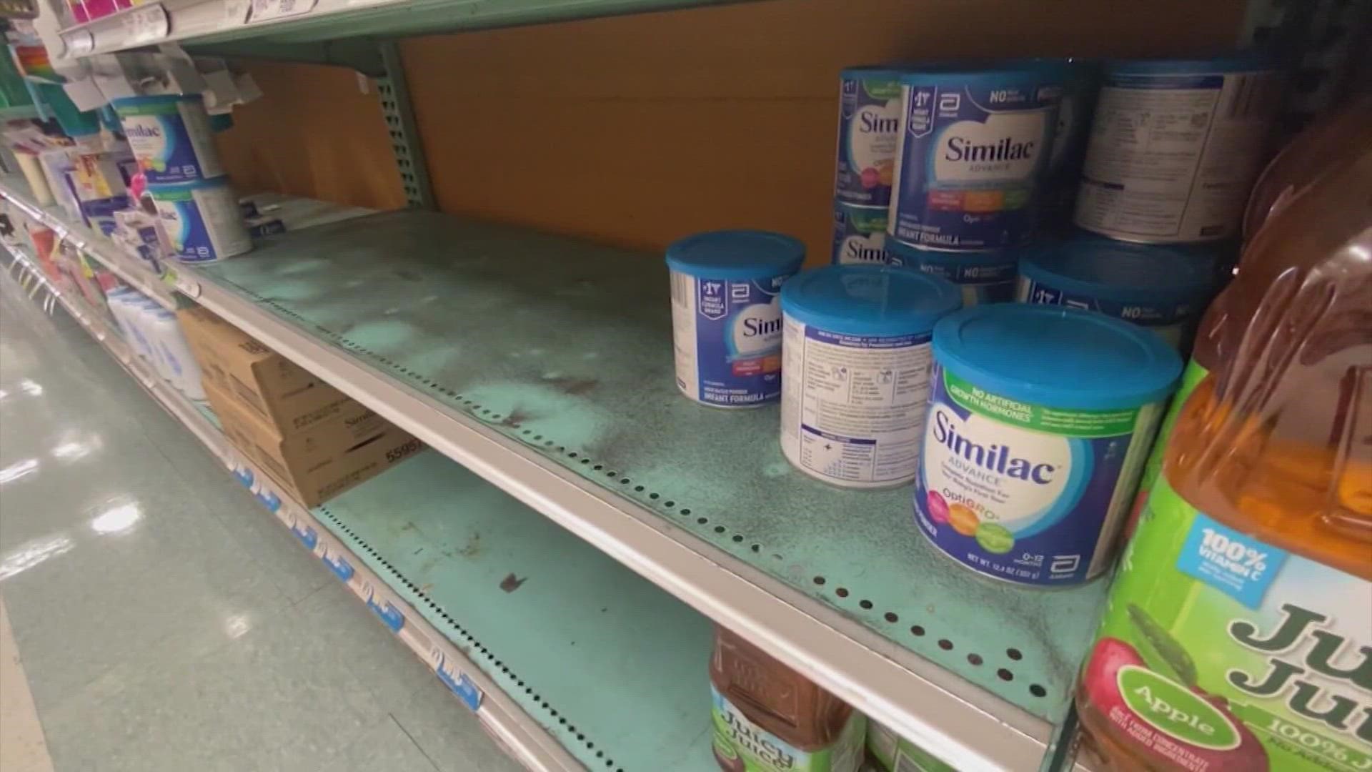 It turns out there are only a handful of manufacturers of baby formula in the whole country. So when the biggest one has issues, it's going to have a ripple effect.
