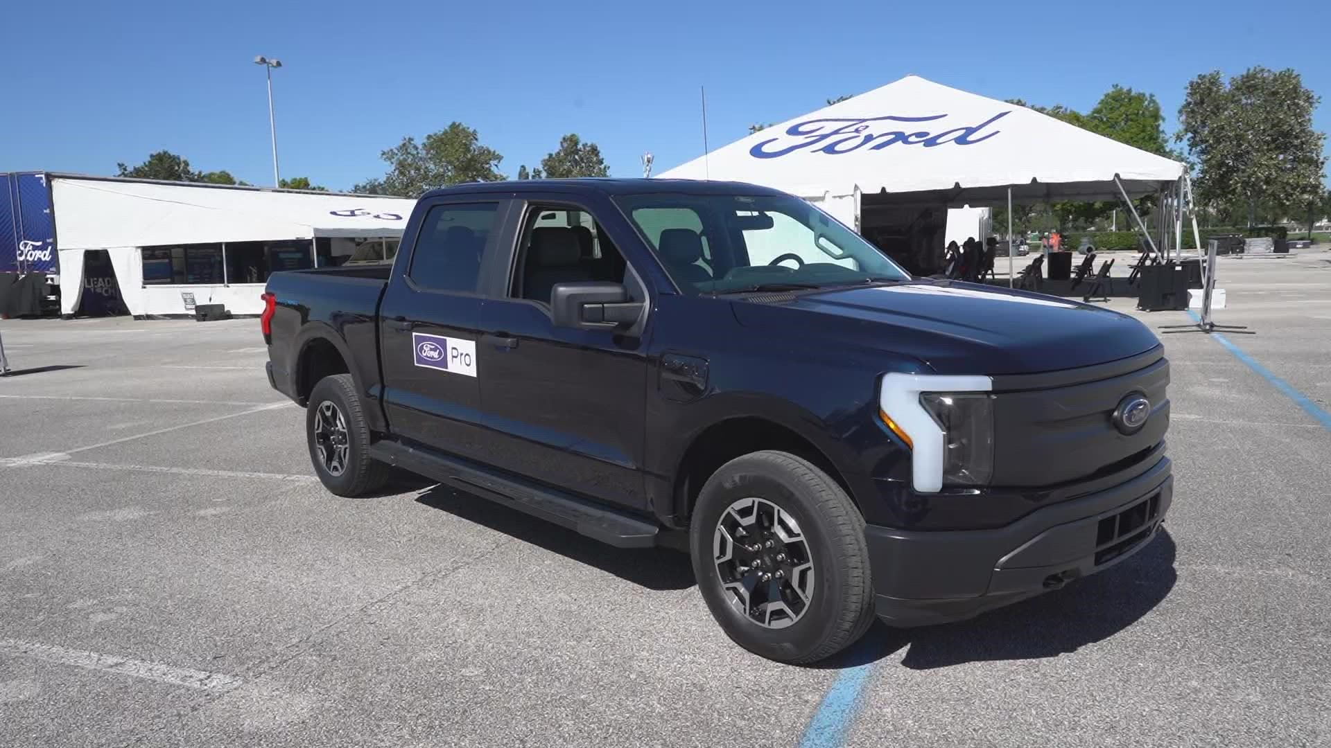 Dubbed the most popular pickup in Texas, Ford's F-150 is getting electrified. Consumer reporter Tiffany Craig gives us a sneak peek.