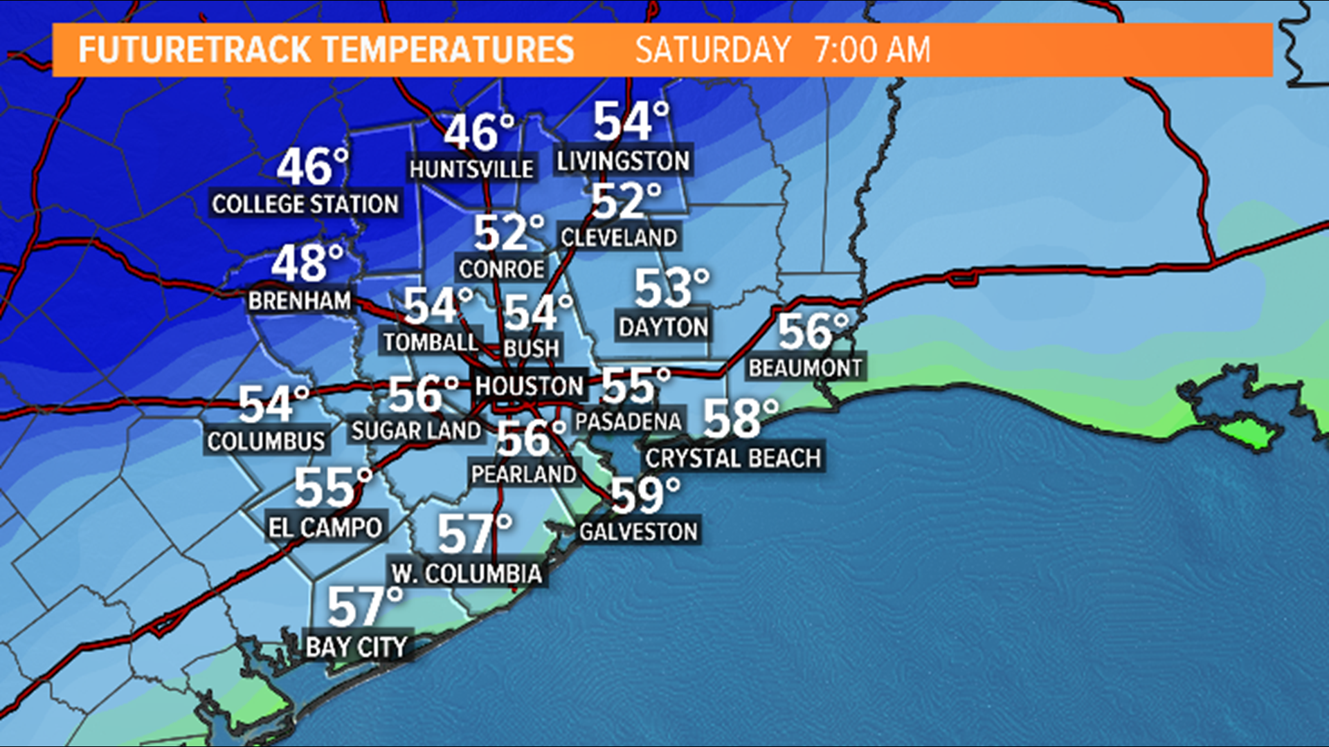 Houston weather: First cold front of the season moves in | khou.com