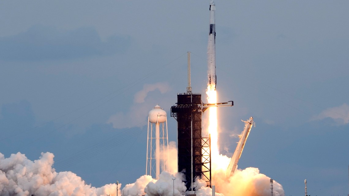 SpaceX live stream: Falcon rocket passengers on private flight | khou.com