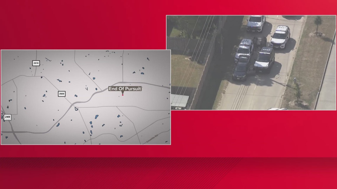 Harris County constable deputies fire shots after suspect drives toward ...
