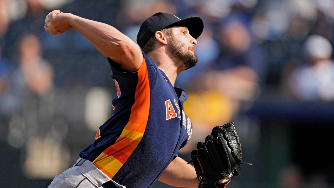 Houston reliever Graveman won't be on ALCS roster against Texas because of  shoulder problem