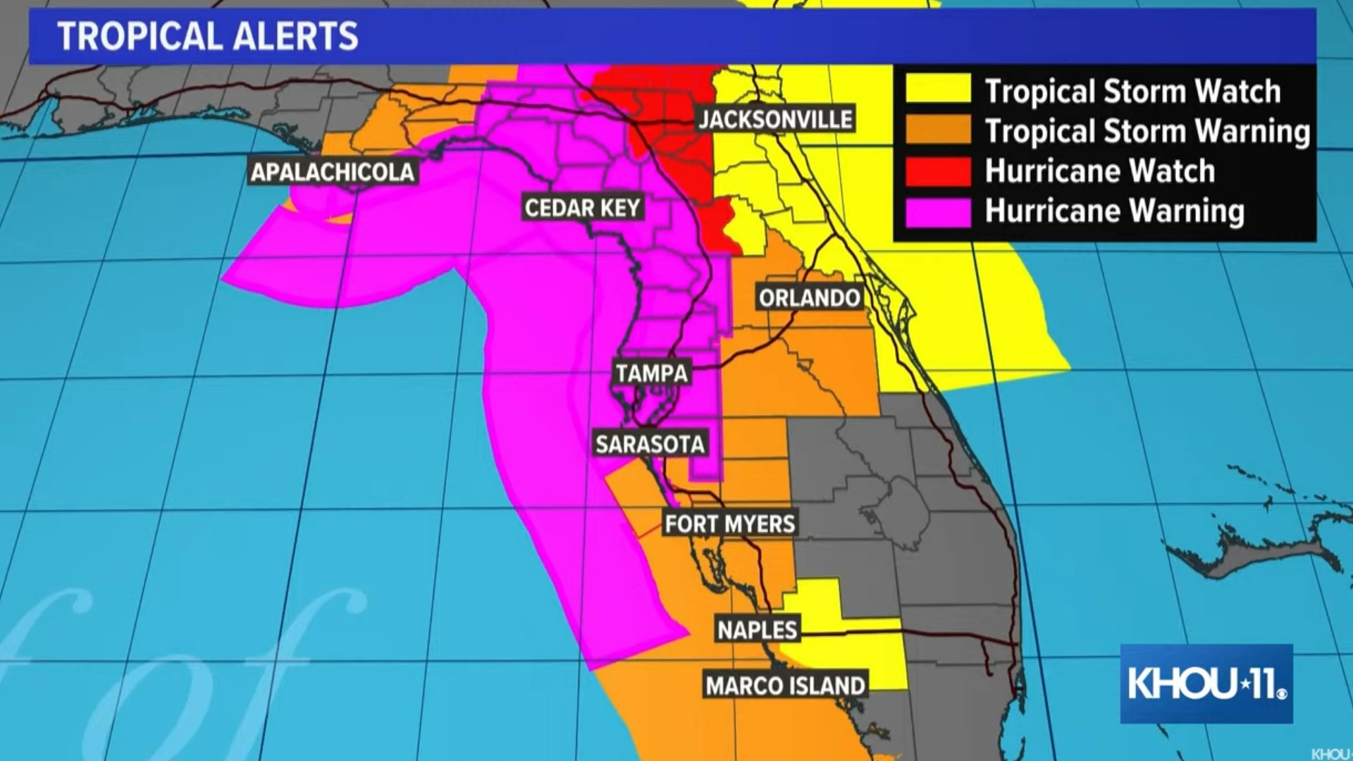 Tropical Storm Idalia update: Projected path, forecast cone | khou.com