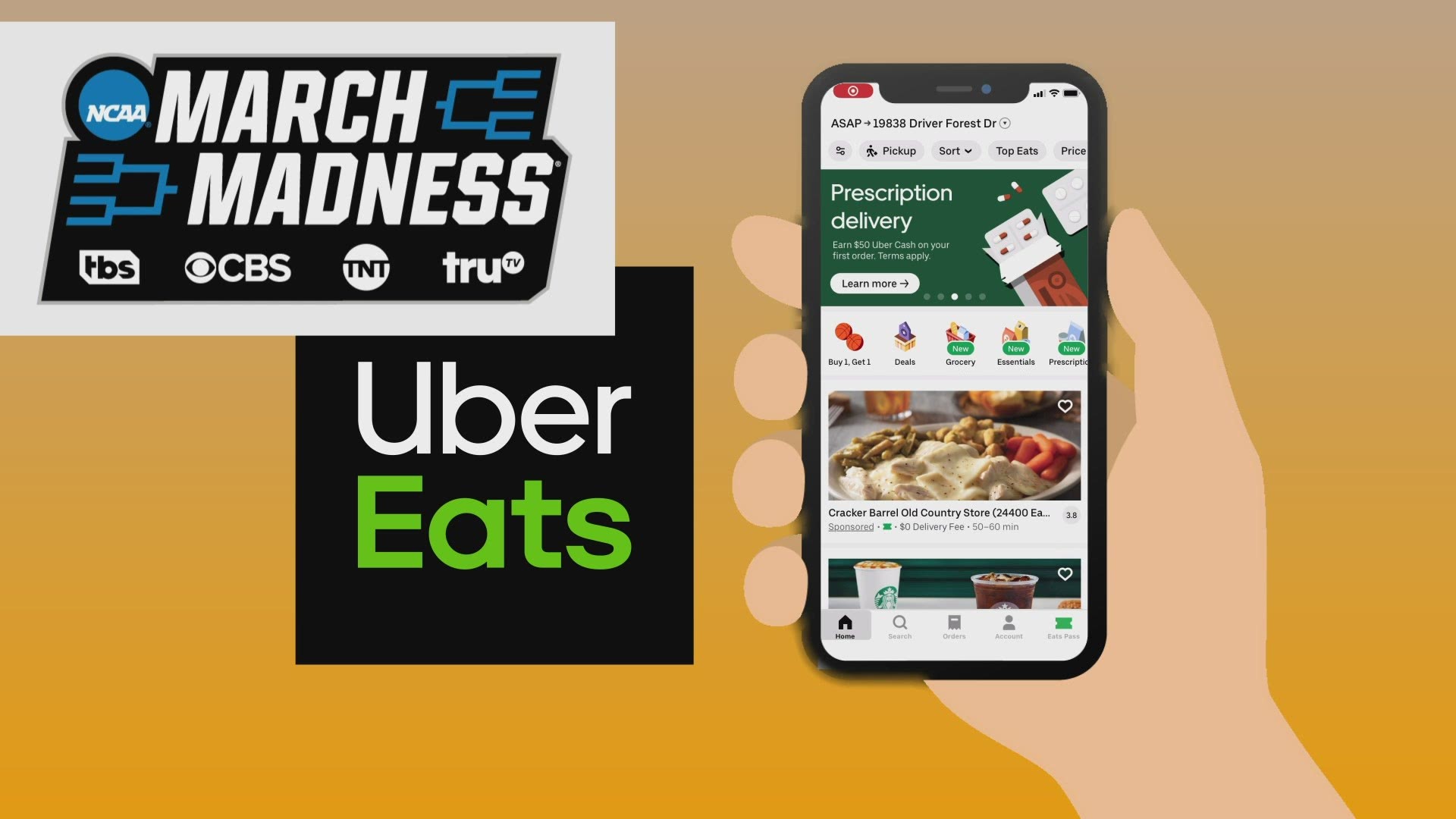 Uber Eats offering BOGO deal during the March Madness tournament  Morning  Money Minute for March 22