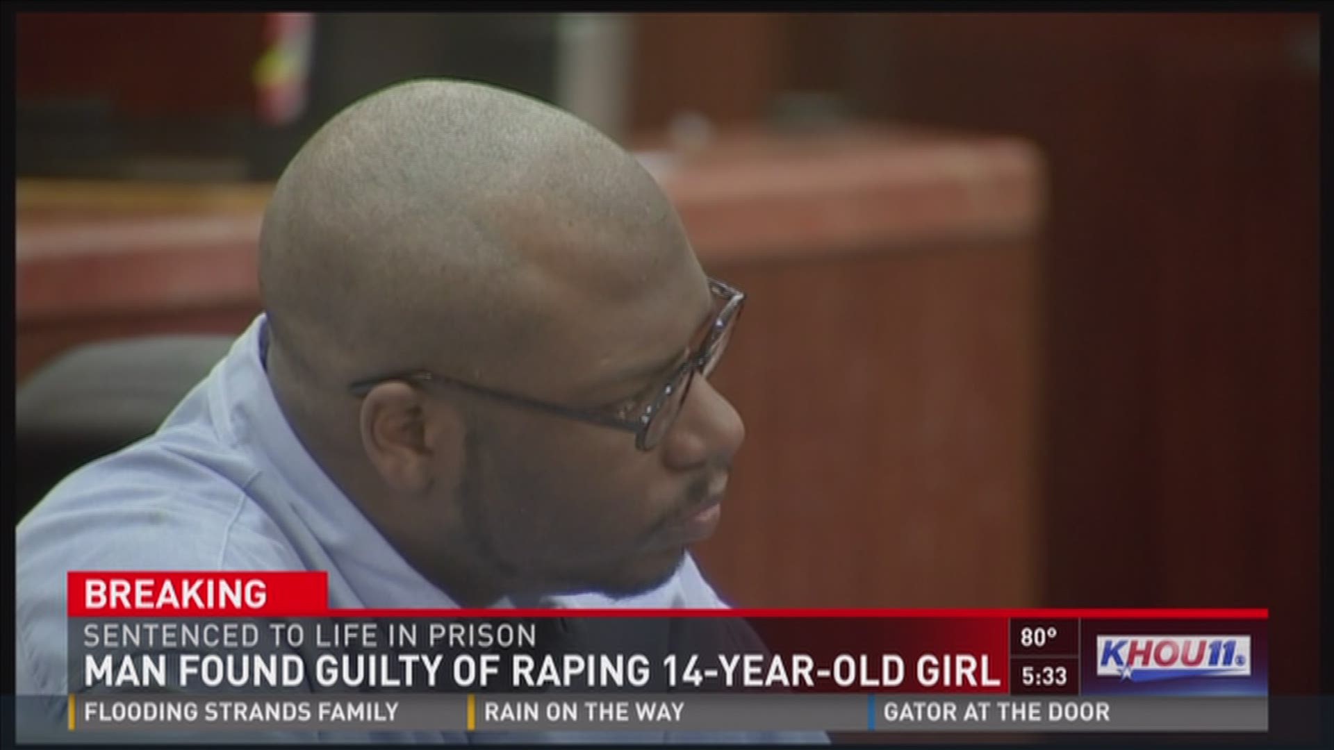 Man found guilty of raping 14-year-old girl | khou.com