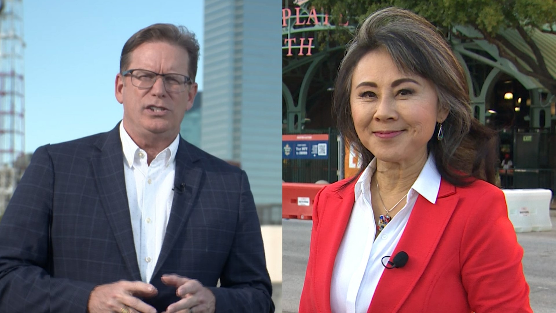 As the Astros and Rangers go head-to-head on the diamond, KHOU 11 and our sister station, WFAA in Dallas, discuss which city is better.