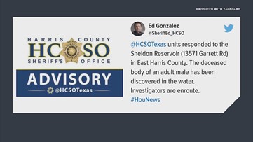 Sheriff: Possible signs of foul play after woman's body recovered from Sheldon Lake