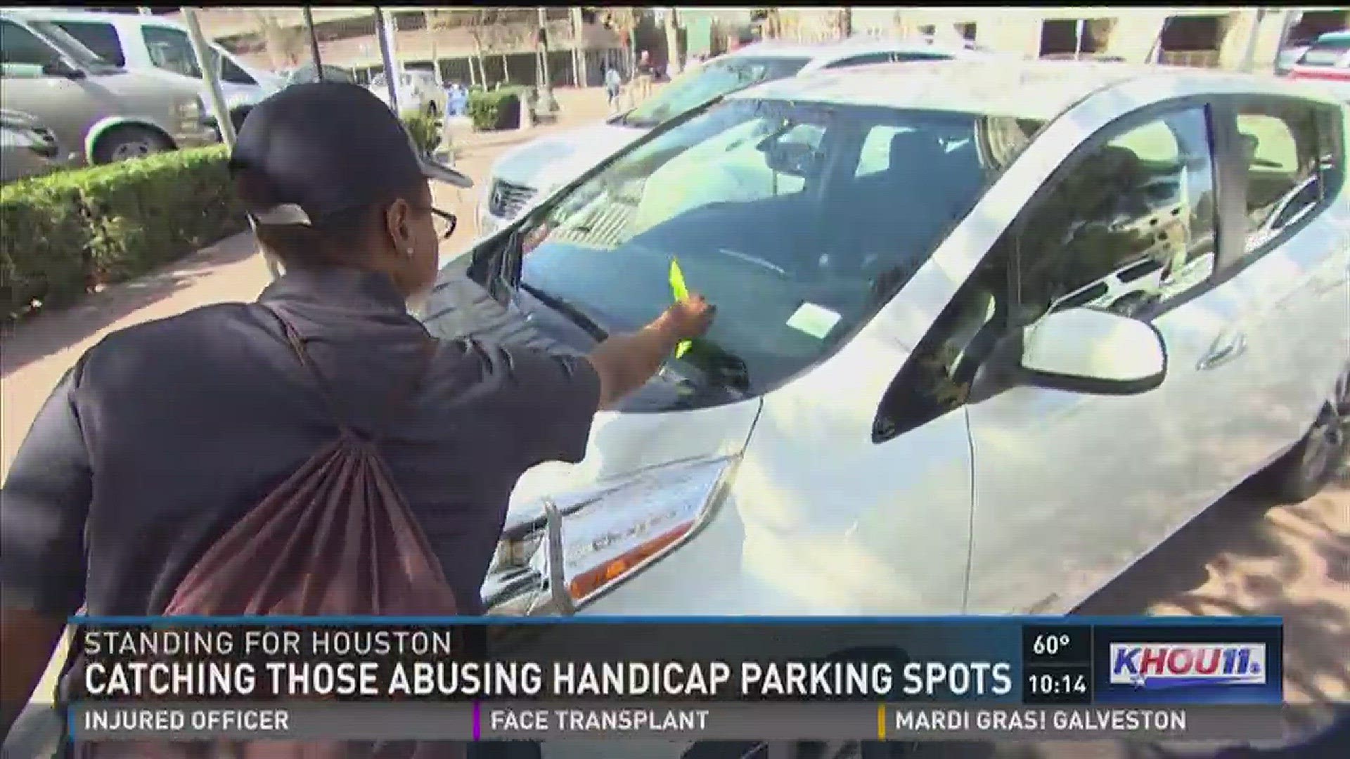 KHOU 11 News is standing for Houston, protecting drivers with disabilities. We discovered able-bodied people taking up handing parking spots.