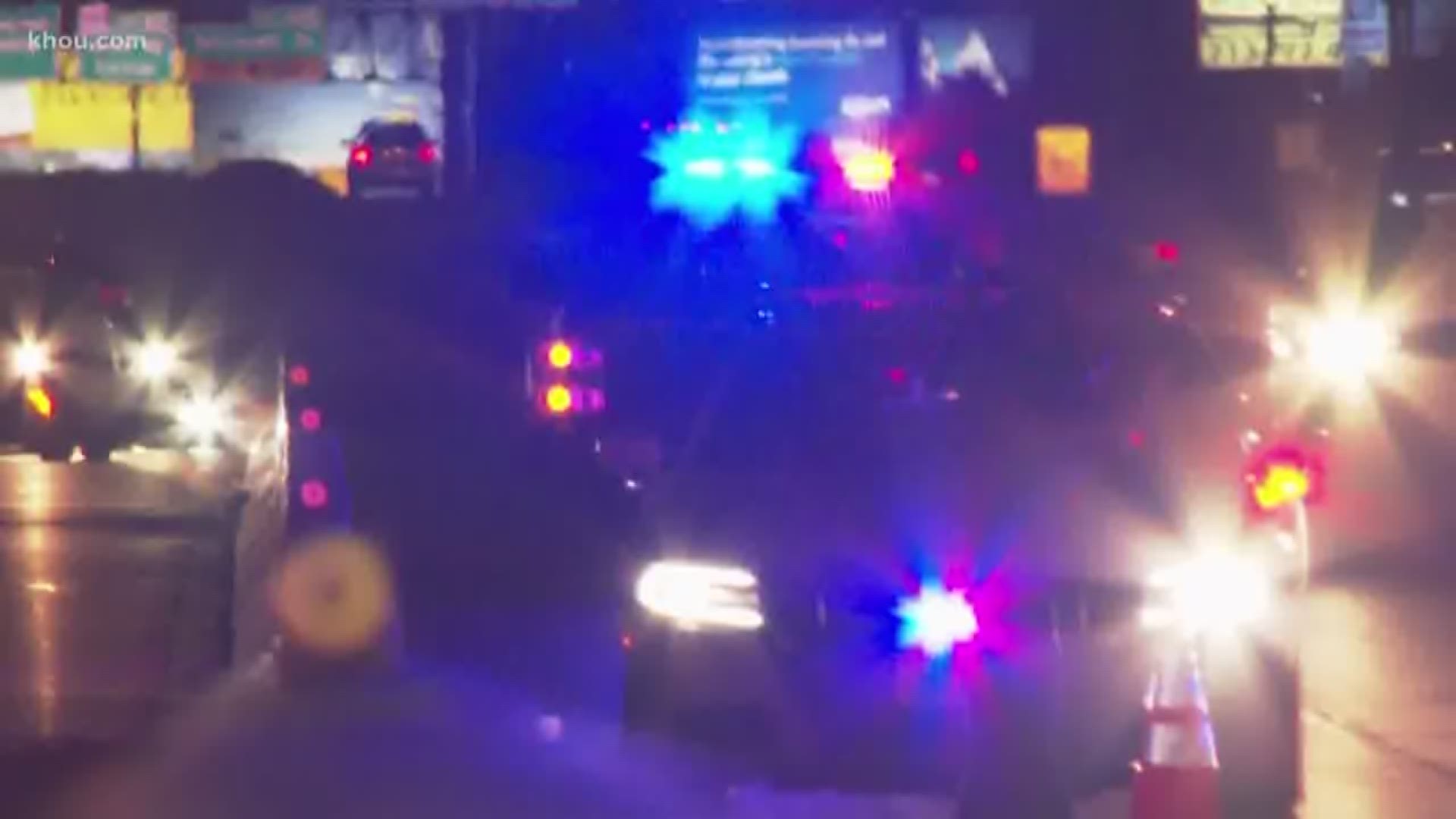 Man fatally struck by car in HOV lane on Gulf Freeway | khou.com