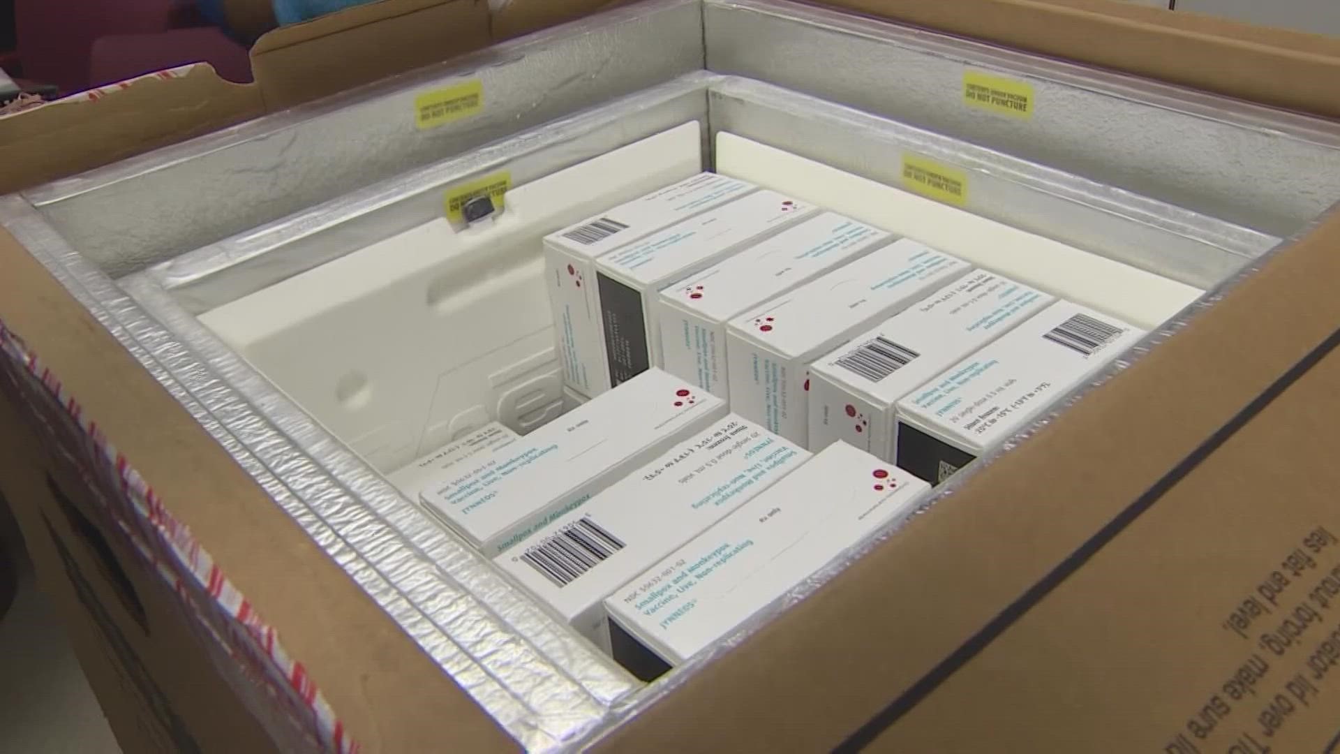 Houston received its third shipment of monkeypox vaccines on August 17. The shipment will be shared  between the Houston and Harris County Health Departments,