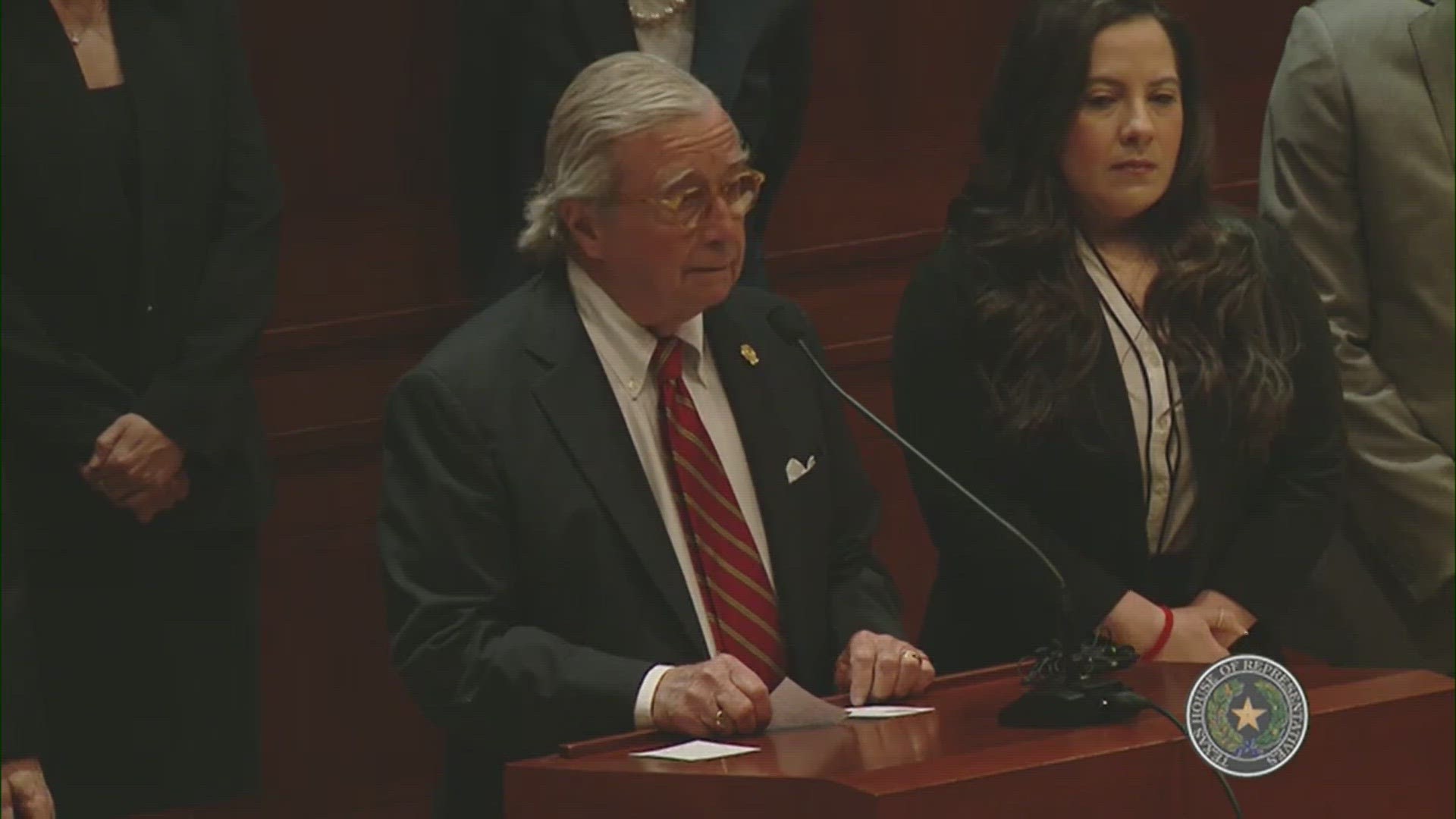 The two Houston-based attorneys were introduced Thursday in the Texas House.