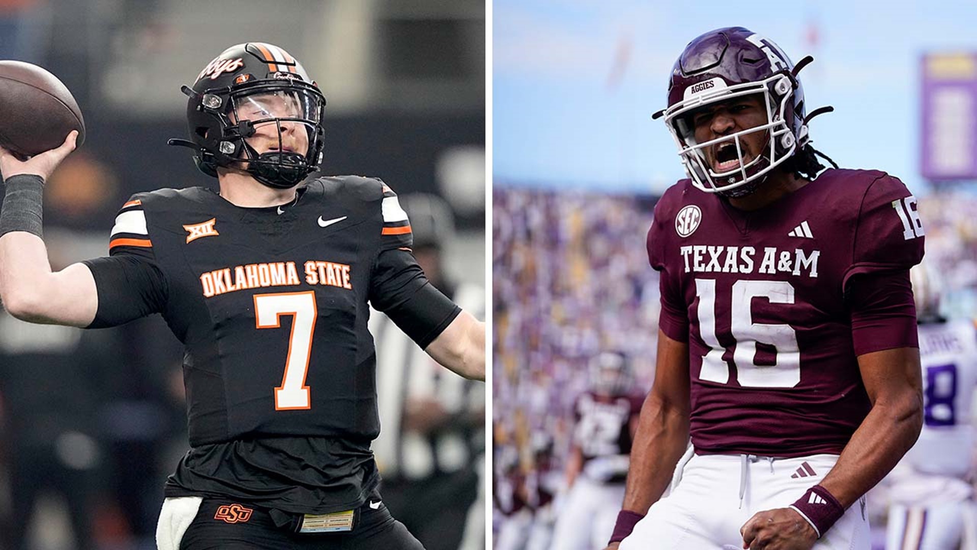 2023 Texas Bowl Texas A&M vs. Oklahoma State